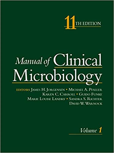 Manual of clinical microbiology / Jorgensen, James H., editor, 2015